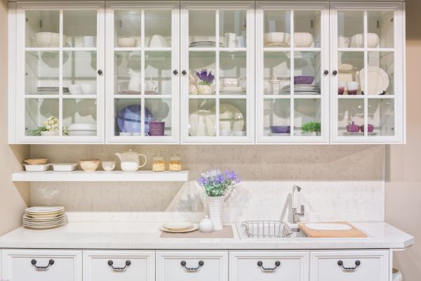 Glass Cabinets Installation in Carrollton